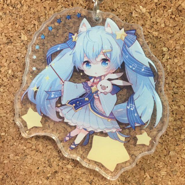 VOCALOID】初音ミク 雪ミク2017ver.B【アクリルキーホルダー】の通販