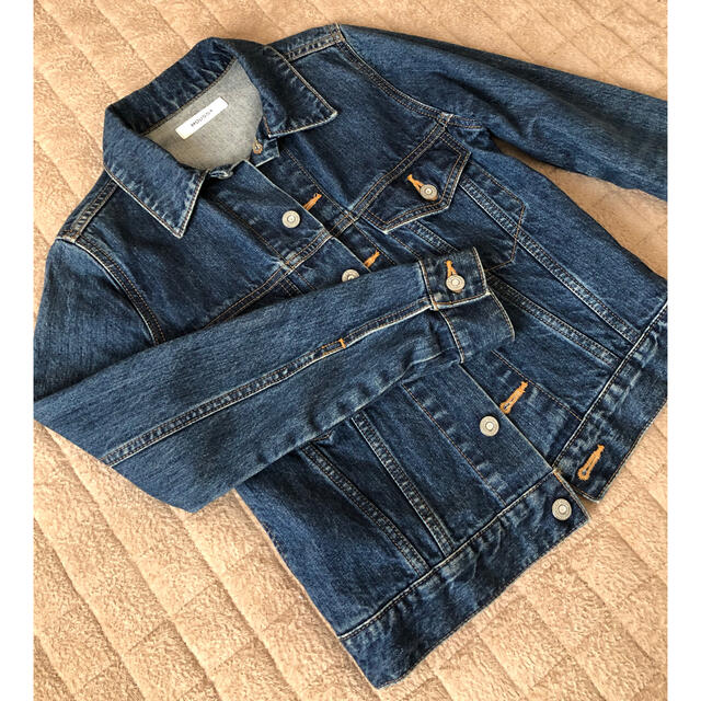 moussy(マウジー)のmoussyデニムジャケット レディースのジャケット/アウター(Gジャン/デニムジャケット)の商品写真