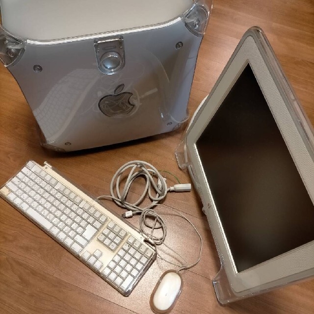 PC/タブレットMac g4 m8570　純正キーボード　マウス　ディスプレイ　セット