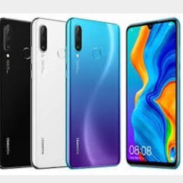 スマートフォン本体【新品未開封品】HUAWEI　P30lite　パールホワイト