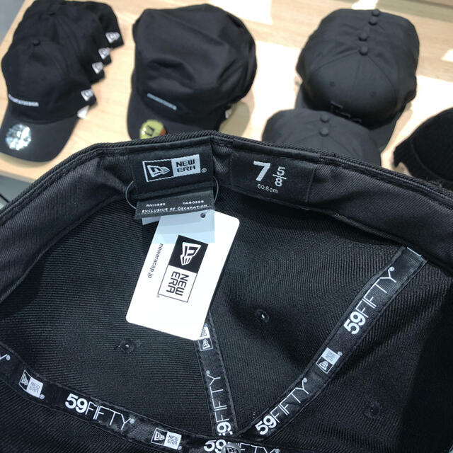 NEW ERA(ニューエラー)の7 5/8 NEW ERA Fragment 59FIFTY フラグメント メンズの帽子(キャップ)の商品写真