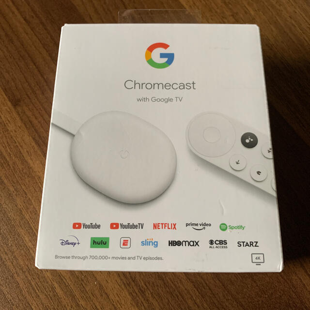 Chrome cast with google tv アメリカ版　未開封