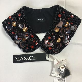 MAX & Co. ビジュー付け襟　(つけ襟)