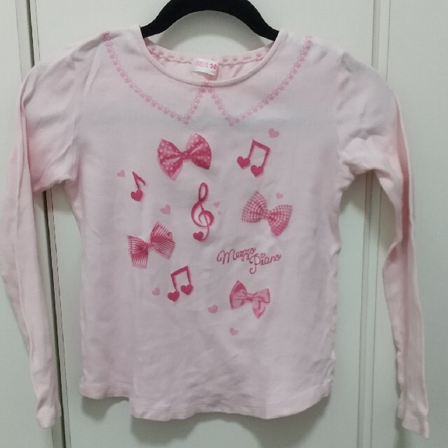 mezzo piano(メゾピアノ)のmezzo piano ロンT キッズ/ベビー/マタニティのキッズ服女の子用(90cm~)(Tシャツ/カットソー)の商品写真