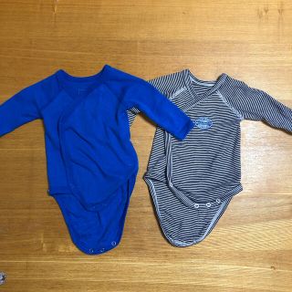 プチバトー(PETIT BATEAU)のプチバトー   ロンパース　1m 54cm(ロンパース)