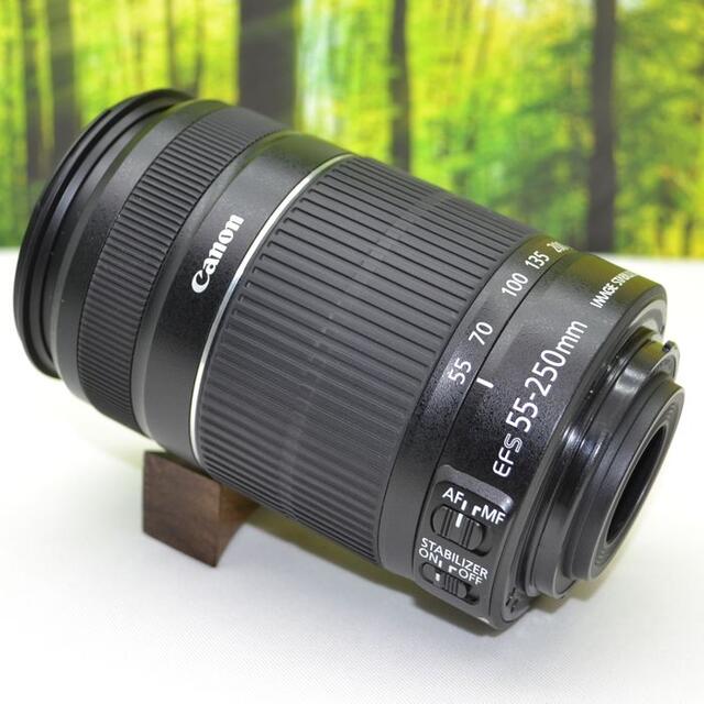 キャノン望遠レンズ★EF-S 55-250mm手ブレ補正つき☆1316-1