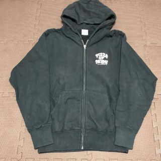 PIZZA OF DEATH ピザオブデス フード パーカー 黒 Mサイズ