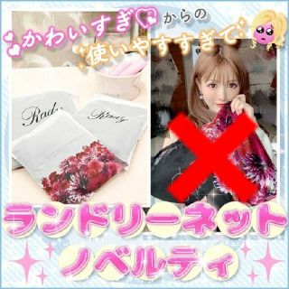 レディー(Rady)の専用！〘 新品・未使用 〙Rady ランドリーネット 3枚1set ホワイト(ノベルティグッズ)