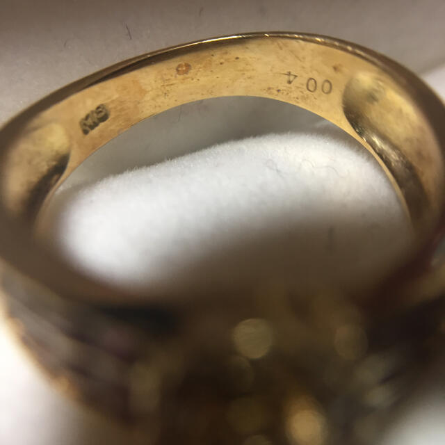 K18 指輪  ダイヤモンド 0.04 総重量3.8g レディースのアクセサリー(リング(指輪))の商品写真