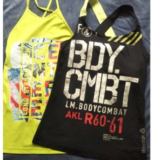 リーボック(Reebok)のReebok  LesMILLs  BODYCOMBAT 2枚セット。(トレーニング用品)