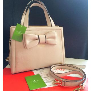 ケイトスペードニューヨーク(kate spade new york)の激可愛い上品立体リボン 2way(ショルダーバッグ)