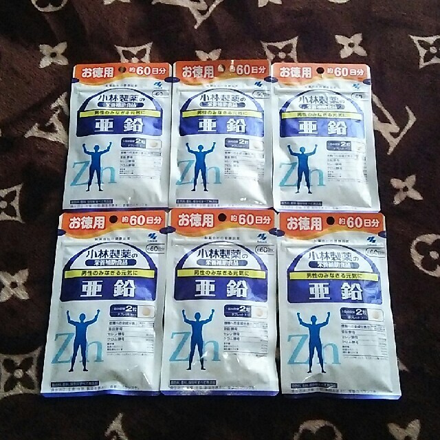 小林製薬 - ひろくん様専用 小林製薬 亜鉛 (60日分×6袋)の通販 by
