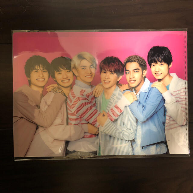 ジャニーズJr.(ジャニーズジュニア)のAぇ! group クリアファイル エンタメ/ホビーのタレントグッズ(アイドルグッズ)の商品写真