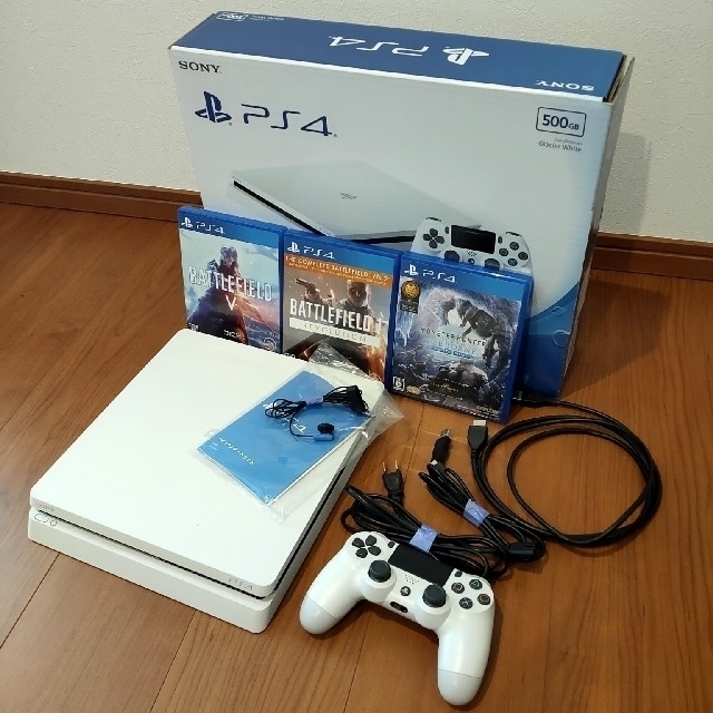 PlayStation4(プレイステーション4)のPS4本体　動作確認済 エンタメ/ホビーのゲームソフト/ゲーム機本体(家庭用ゲーム機本体)の商品写真