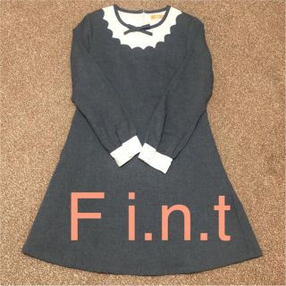 フィント(F i.n.t)のF i.n.t  Aライン　ワンピース(ひざ丈ワンピース)