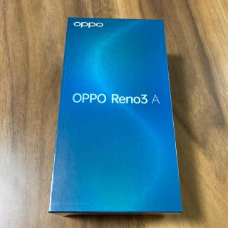 アンドロイド(ANDROID)のゼロさん専用　OPPO Reno3 A White SIMフリー　128GB(スマートフォン本体)