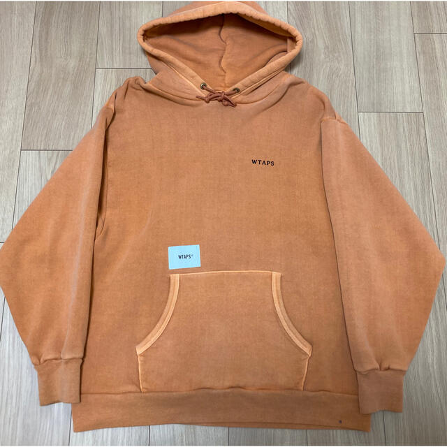 Wtaps college design hooded 03 orange M