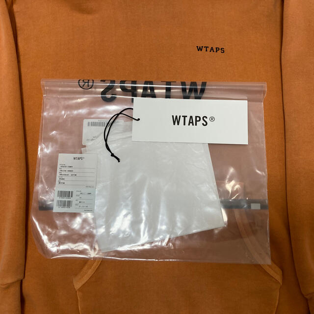 Wtaps college design hooded 03 orange M