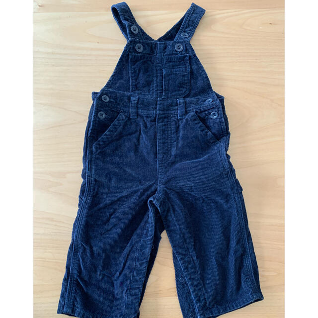 babyGAP(ベビーギャップ)のbabygap オーバーオール　80cm キッズ/ベビー/マタニティのベビー服(~85cm)(カバーオール)の商品写真