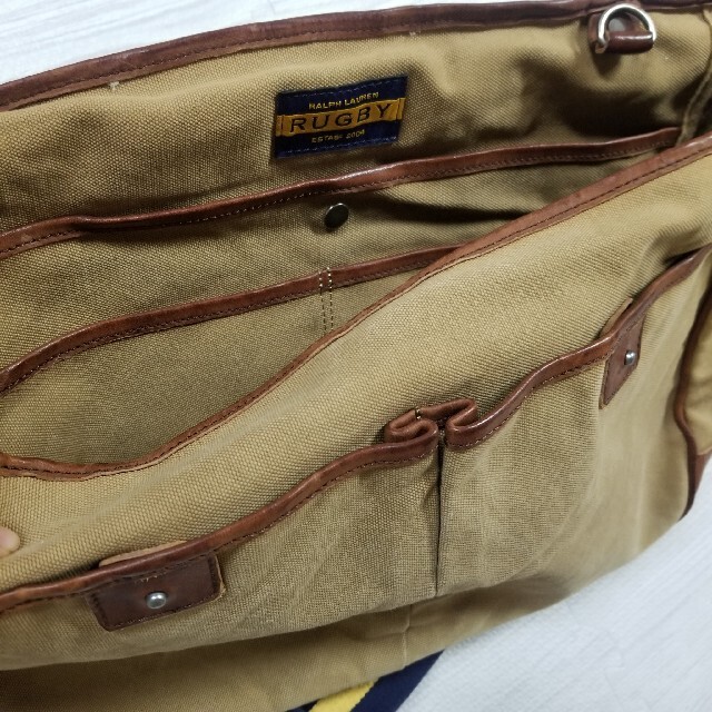 POLO RUGBY(ポロラグビー)のラルフローレン RUGBY  斜めがけ キャンバス メンズのバッグ(ショルダーバッグ)の商品写真