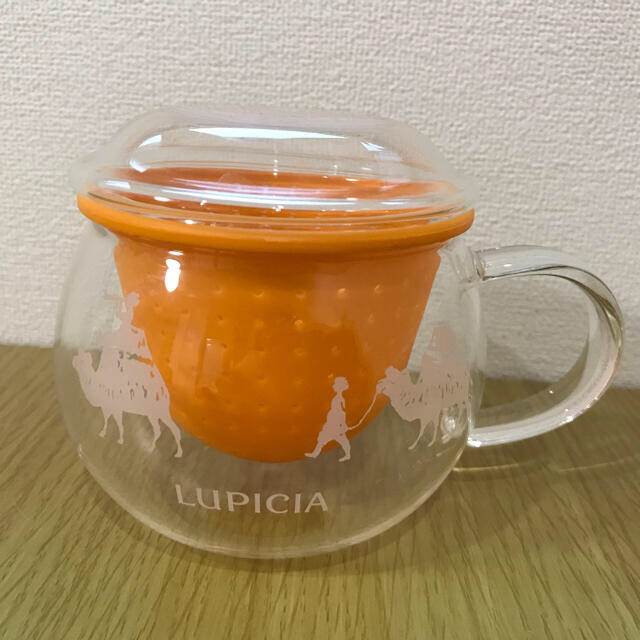 LUPICIA(ルピシア)の茶こし付きマグカップ モンポット LUPICIA ルピシア  インテリア/住まい/日用品のキッチン/食器(グラス/カップ)の商品写真