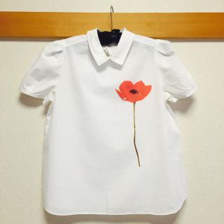 ドットアンドストライプスチャイルドウーマン(Dot&Stripes CHILDWOMAN)のDotandStripes お花ブラウス(シャツ/ブラウス(半袖/袖なし))