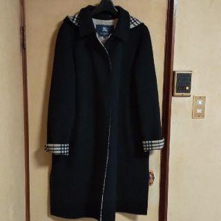 バーバリー(BURBERRY)のウールのコート（ゆったりめ)(ロングコート)