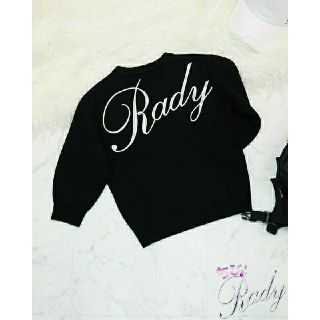 レディー(Rady)の専用！！〘 新品・未使用 〙ちびRady ニット トップス ブラック S(ニット)