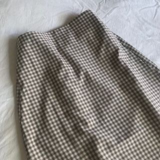 ロキエ(Lochie)のgingham check long skirt(ロングスカート)