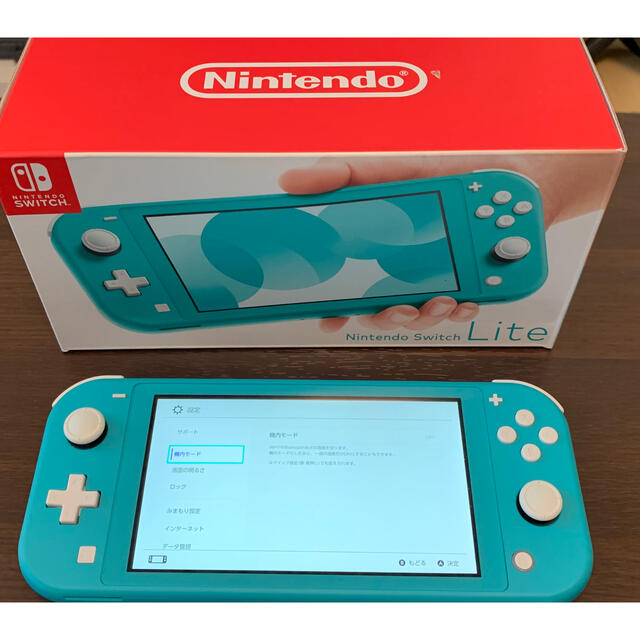 Nintendo Switch  Lite ターコイズ＋純正ケース付き