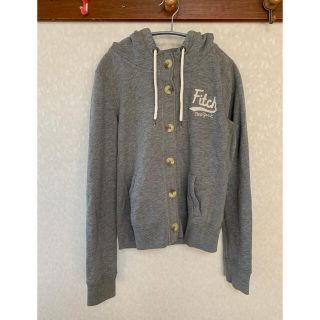 アバクロンビーアンドフィッチ(Abercrombie&Fitch)の最終価格！Abercrombie&Fitch ボタンパーカー　Lサイズ(パーカー)