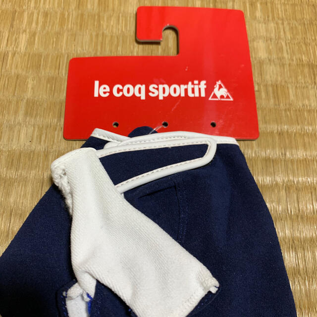 le coq sportif(ルコックスポルティフ)のle coq sportif  サイクリング　グローブ S スポーツ/アウトドアの自転車(ウエア)の商品写真