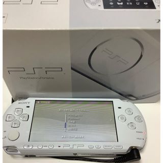 プレイステーションポータブル(PlayStation Portable)のMARIA様専用 PSPｰ3000 パールホワイト(美品)(携帯用ゲーム機本体)