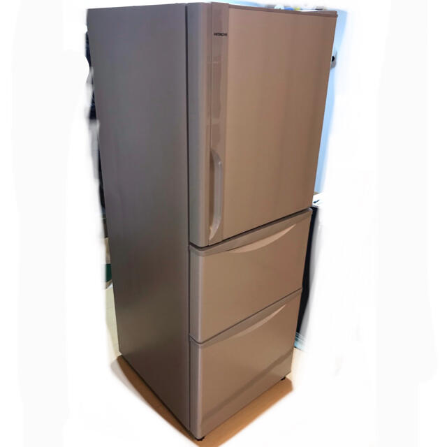 日立(ヒタチ)の日立 HITACHI 冷凍冷蔵庫 3ドア R-27GV スマホ/家電/カメラの生活家電(冷蔵庫)の商品写真