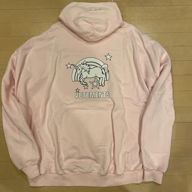 枚数限定 vetements unicorn パーカー　Mサイズ