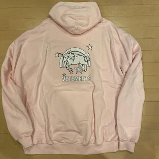 バレンシアガ(Balenciaga)の枚数限定 vetements unicorn パーカー　Mサイズ(パーカー)