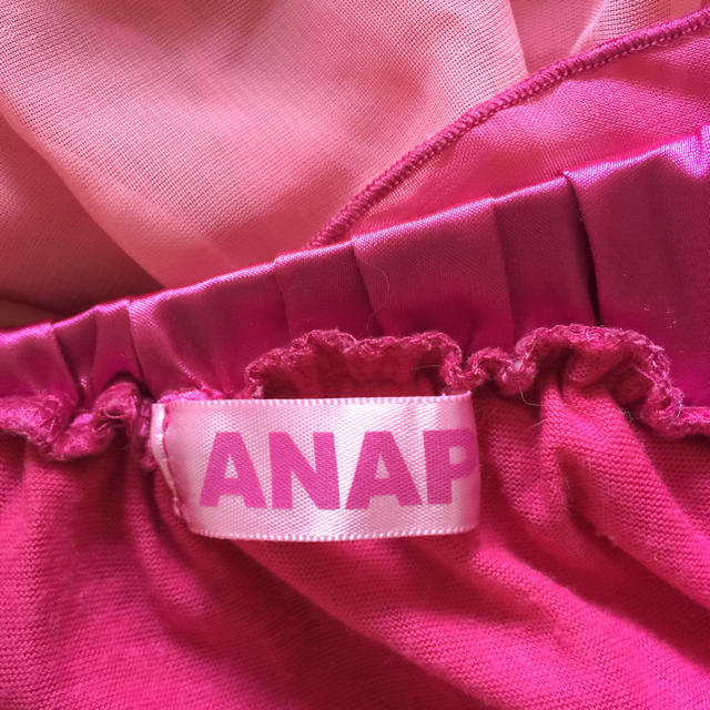 ANAP(アナップ)のフリル ベアワンピ レディースのワンピース(ミニワンピース)の商品写真