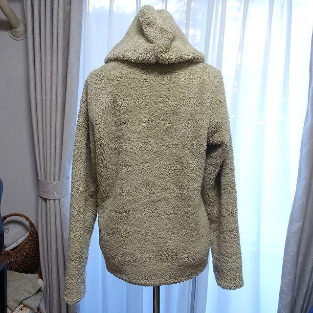 patagonia(パタゴニア)のpatagonia(パタゴニア)フリース フーディー ボアパーカー☆ベージュ レディースのトップス(パーカー)の商品写真