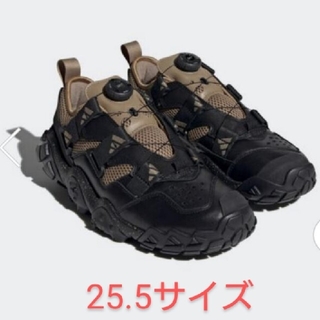 ハイク(HYKE)の値下げ！アディダス　ハイク　25.5　adidas　HYKE カーキ　スニーカー(スニーカー)