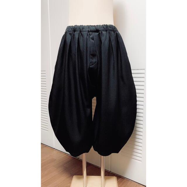 ブラックコムデギャルソン サルエルパンツ バルーンパンツ 黒 サルエル