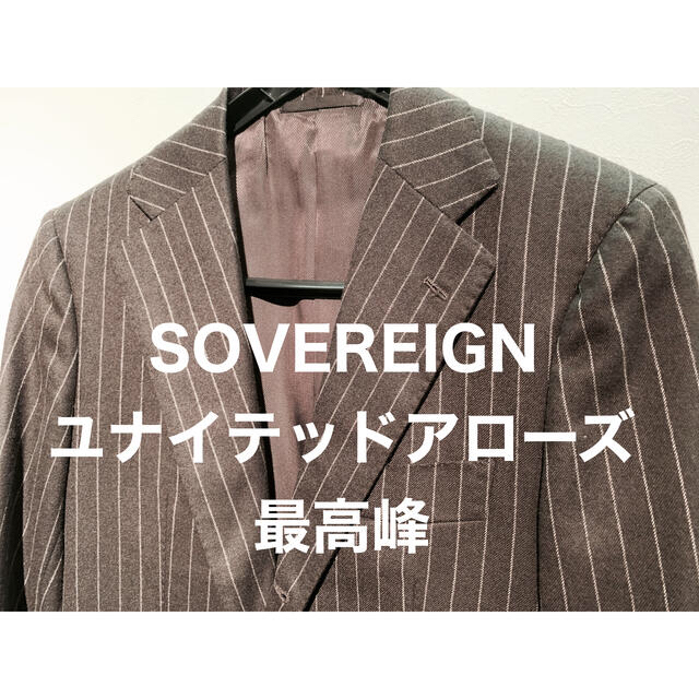 UNITED ARROWS(ユナイテッドアローズ)の【最終値下げ】SOVEREIGN(ソブリン) ユナイテッドアローズ　スーツ44 メンズのスーツ(セットアップ)の商品写真