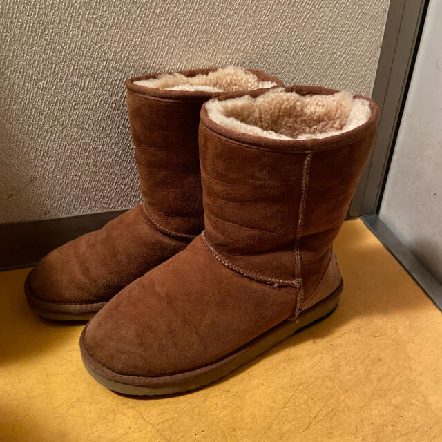 UGG アグ ムートンブーツ クラッシックショート チェスナット