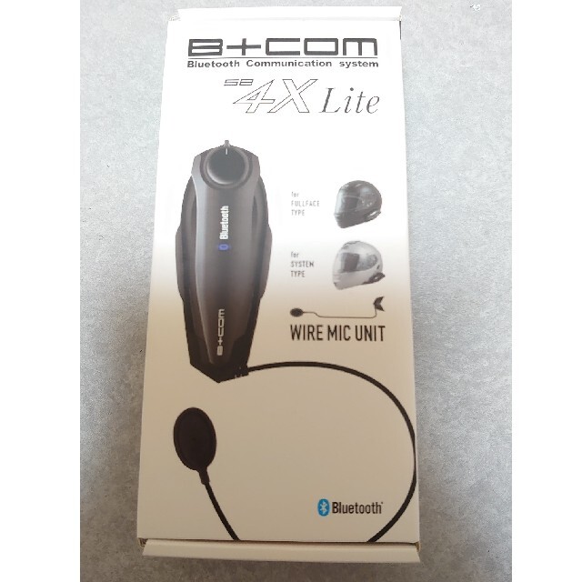 ビーコム【雨天時不使用】B＋COM SB4X Lite サインハウス 付属品要確認