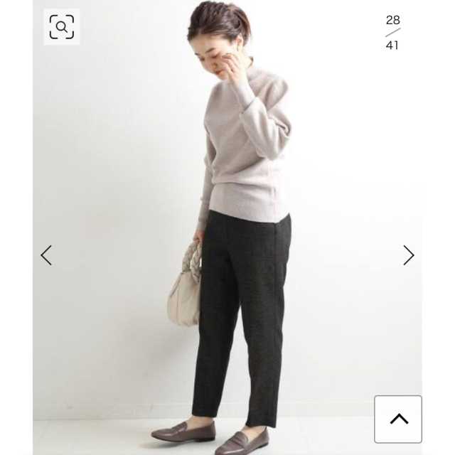 IENA(イエナ)のイエナ　ベージュニット⭐︎新品⭐︎ レディースのトップス(ニット/セーター)の商品写真