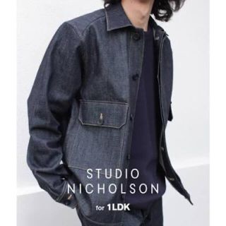 ワンエルディーケーセレクト(1LDK SELECT)のSTUDIO NICHOLSON 2020SS 1LDK別注　デニムジャケット(Gジャン/デニムジャケット)