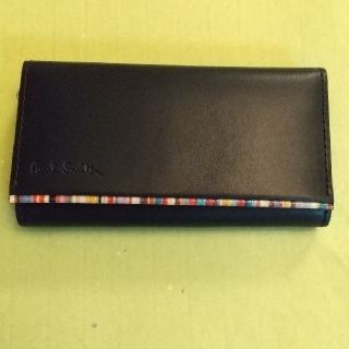 ポールスミス(Paul Smith)の【新品】紺 ポール・スミス ４連 キーケース ネイビー (キーケース)