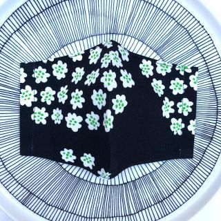 マリメッコ(marimekko)のマリメッコ プケッティ《25》インナーマスク☆handmade(その他)