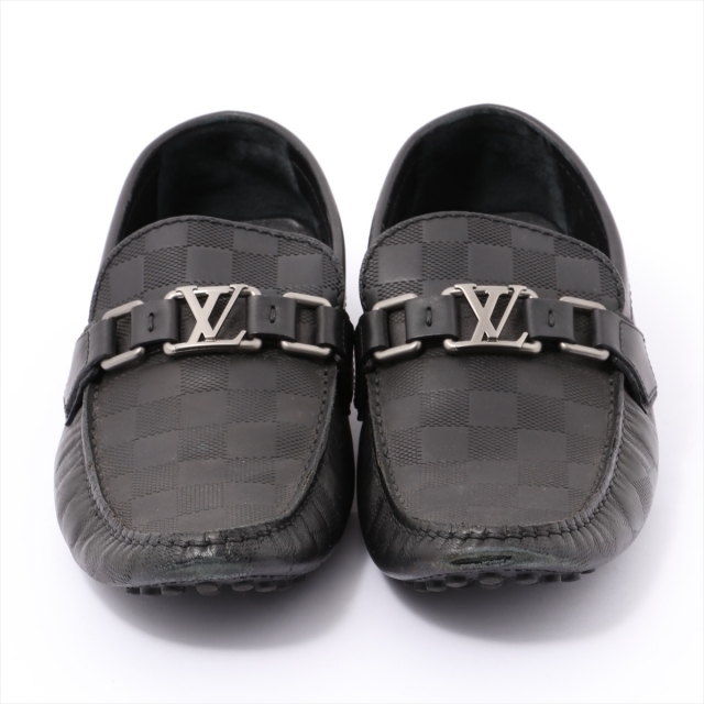LOUIS VUITTON(ルイヴィトン)のヴィトン ホッケンハイムライン レザー 5 1/2 ブラック メンズ ロー メンズの靴/シューズ(その他)の商品写真