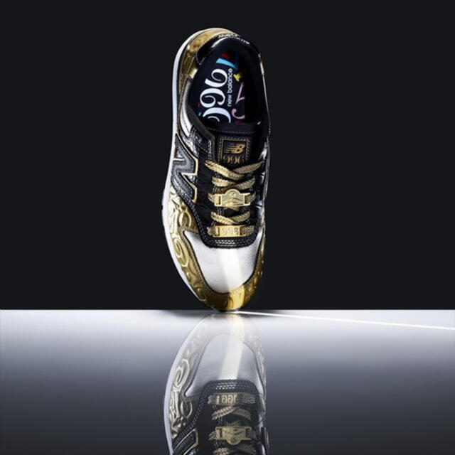 New Balance(ニューバランス)のFRANCK MULLER × NEW BALANCE CM996 "GOLD" メンズの靴/シューズ(スニーカー)の商品写真