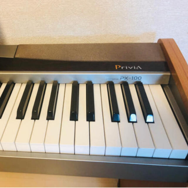 CASIO(カシオ)の美品 CASIO 電子ピアノ(東京引取限定) 楽器の鍵盤楽器(電子ピアノ)の商品写真